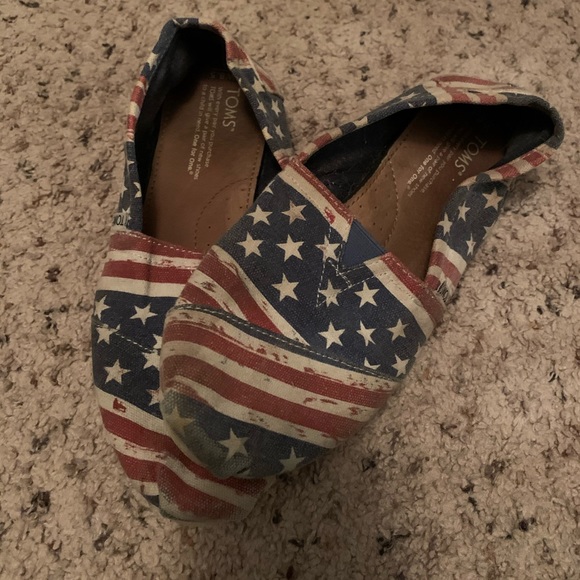 Women’s American flag toms - Picture 1 of 2